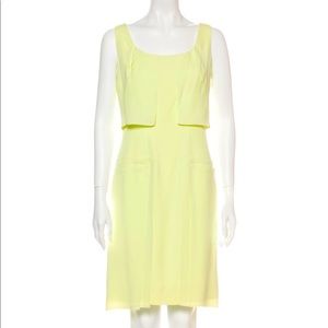 Carolina Herrera Dress New with tags yellow green